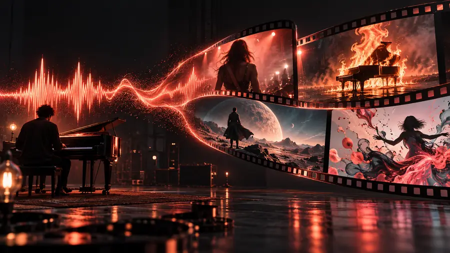 Expanded cosmic visual scene